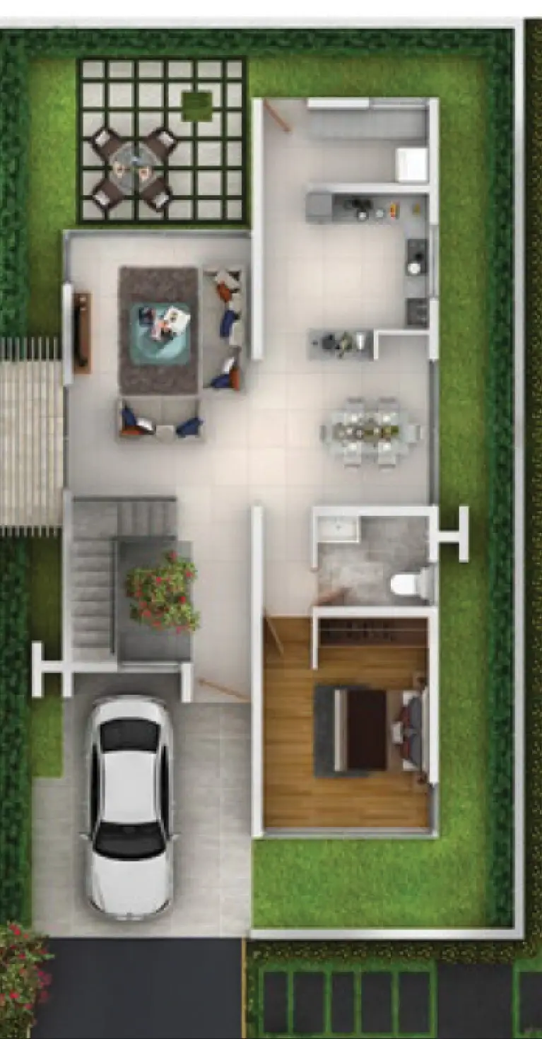 Svamitva Terravana west facing ground floor (1)
